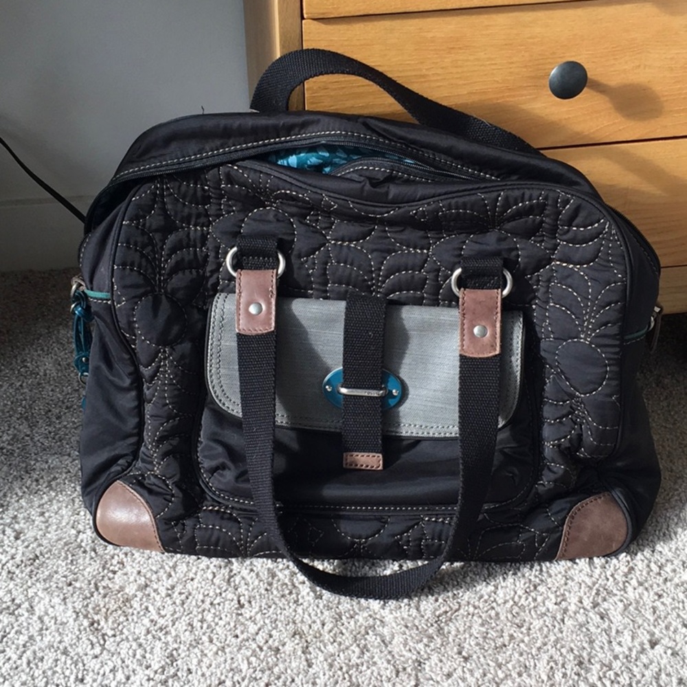 Fossil Key-Per overnight bag.